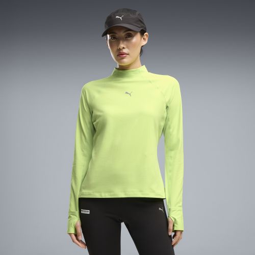 Brightstride CLOUDSPUN Long Sleeve T-Shirt Women in Green | Size Large - PUMA - Modalova