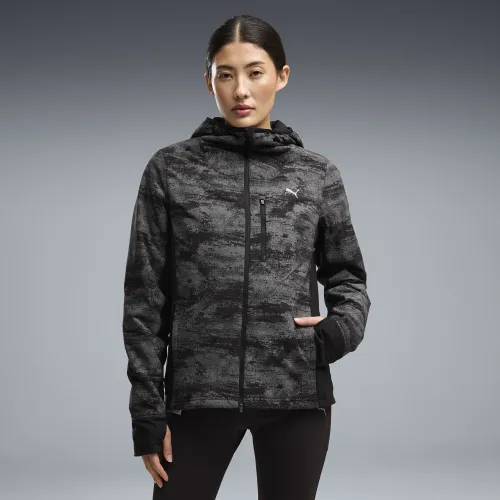 Chaqueta aislante Run Brightstride Printed PrimaLoft® para mujer, Ropa, Negro, S - PUMA - Modalova
