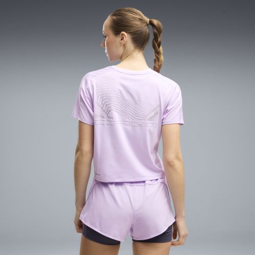 T-shirt da running Brightstride CLOUDSPUN da donna, Abbigliamento, Viola, S - PUMA - Modalova
