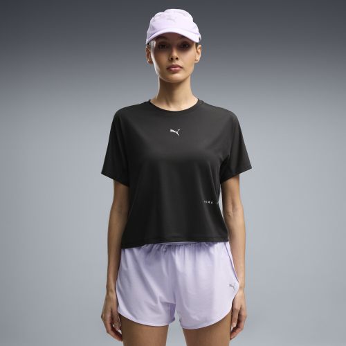 Camiseta de running Brightstride CLOUDSPUN para mujer, Ropa, Negro, S - PUMA - Modalova