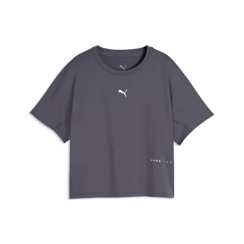 Brightstride CLOUDSPUN Running T-Shirt Women in Gray | Size Medium - PUMA - Modalova