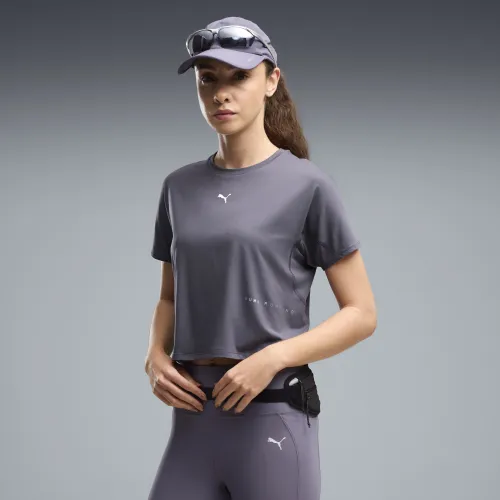 Brightstride CLOUDSPUN Running T-Shirt Women in Gray | Size Medium - PUMA - Modalova