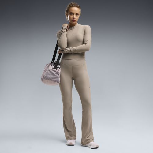 CLOUDSPUN High Waisted Flared Tights Women in Beige | Size Large - PUMA - Modalova