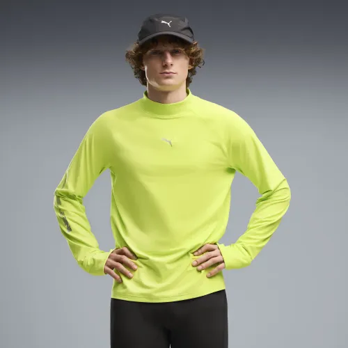 Brightstride CLOUDSPUN Long Sleeve T-Shirt Men in Green () | Size Large - PUMA - Modalova