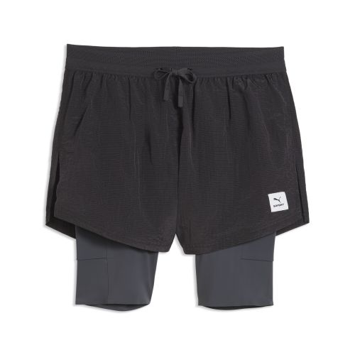X SAYSKY 2-in-1 9" Shorts Men in Gray | Size Large - PUMA - Modalova