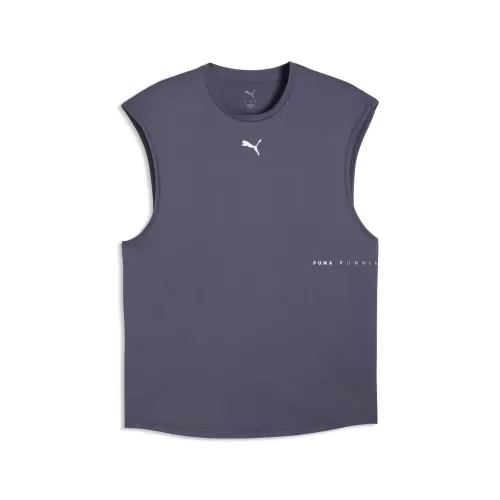 Brightstride CLOUDSPUN Sleeveless Relaxed Top Men in Gray () | Size Large - PUMA - Modalova