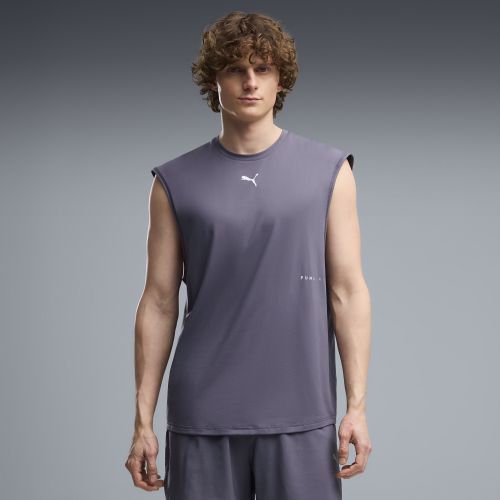 Camiseta sin mangas Brightstride CLOUDSPUN de corte holgado para hombre, Ropa, Gris, S - PUMA - Modalova