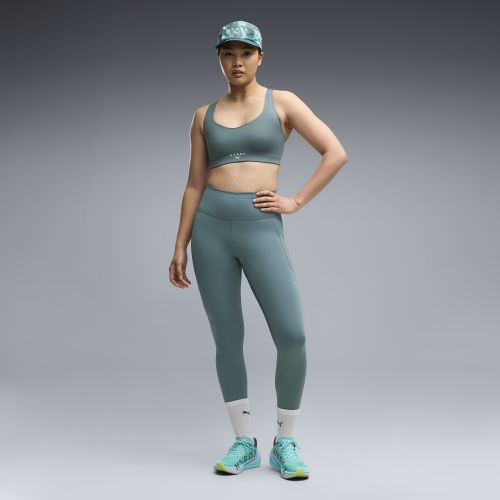 X HYROX PWRMODE 7/8 Tights Women in Green | Size Large - PUMA - Modalova