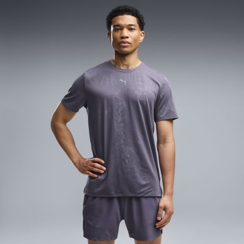 CLOUDSPUN Embossed T-Shirt Men in Gray | Size Large - PUMA - Modalova