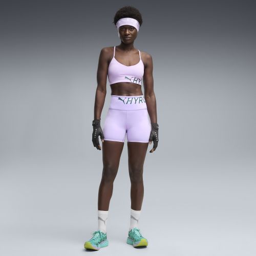 X HYROX PWRMODE 4" Short Tights Women in Purple () | Size Large - PUMA - Modalova
