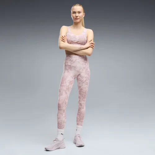 CLOUDSPUN Printed High Waisted Tights Women in Pink () | Size Large - PUMA - Modalova