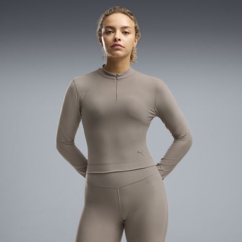 Maglia a maniche lunghe con zip CLOUDSPUN da donna, Accessori, , S - PUMA - Modalova