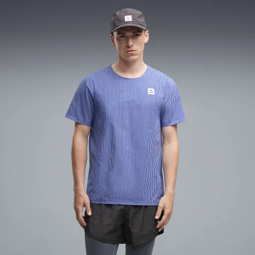 X SAYSKY ULTRAWEAVE Performance Fit T-Shirt Men in Blue () | Size Large - PUMA - Modalova