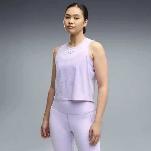 X HYROX CLOUDSPUN ThermoAdapt Crop Tank Top Women in Purple | Size Large - PUMA - Modalova