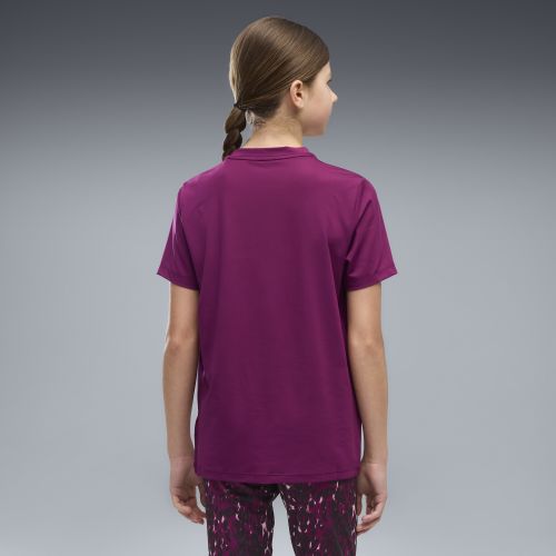Camiseta estampada Train All Day Essentials Logo juvenil, Accesoiros, Rosa, 15-16Y - PUMA - Modalova