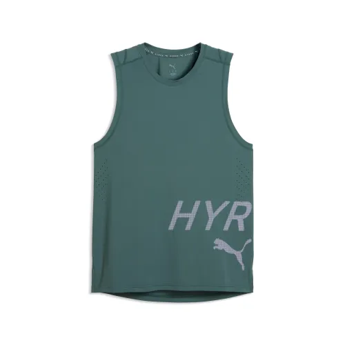 X HYROX PWRMODE Training Tank Top Men in Green () | Size Small - PUMA - Modalova