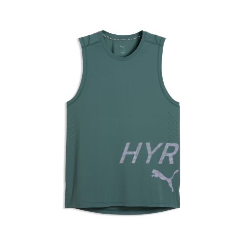 X HYROX PWRMODE Training Tank Top Men in Green | Size Medium - PUMA - Modalova