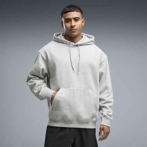 X HYROX Heavyweight Hoodie Men in Gray | Size Medium - PUMA - Modalova