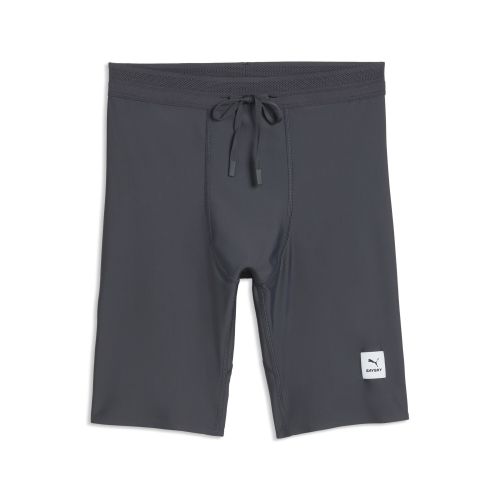 X SAYSKY 9" Half Tights Men in Gray | Size Large - PUMA - Modalova