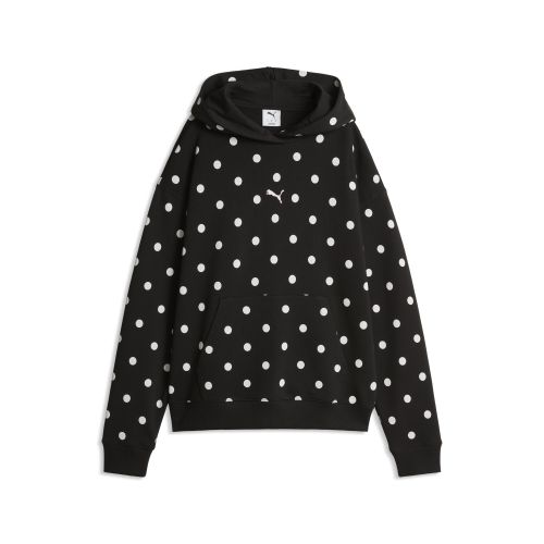Relaxed Polka-Dot Hoodie Women in | Size Medium - PUMA - Modalova
