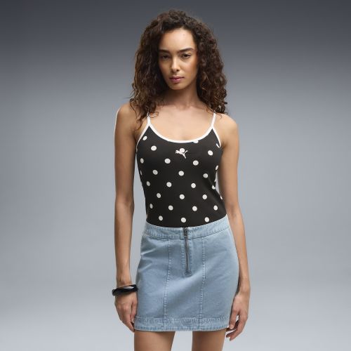 Canotta a pois da donna, Abbigliamento, Nero, S - PUMA - Modalova
