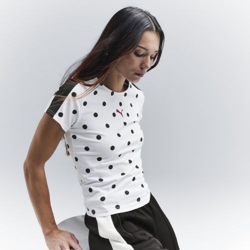 T7 Polka Dots Slim T-Shirt Women in | Size Large - PUMA - Modalova
