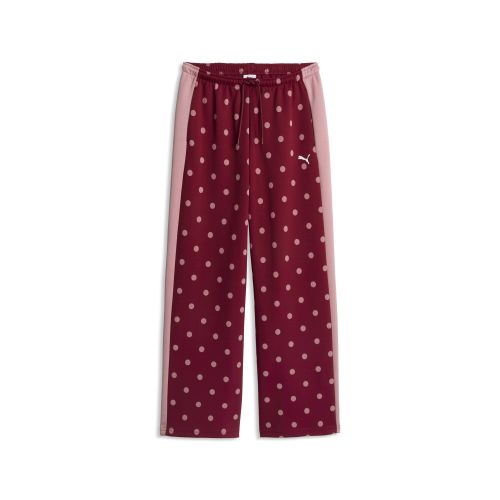 T7 Polka Dots Knitted Pants Women in Red () | Size Large - PUMA - Modalova
