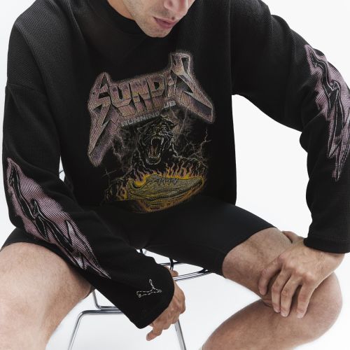 Felpa girocollo x ANOTHER COTTON LAB unisex, Accessori, Nero, S - PUMA - Modalova