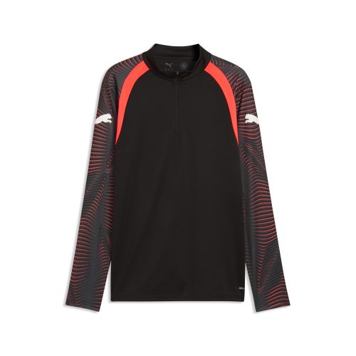 Top da calcio con zip corta individualFINAL da uomo, Accessori, Nero, XS - PUMA - Modalova