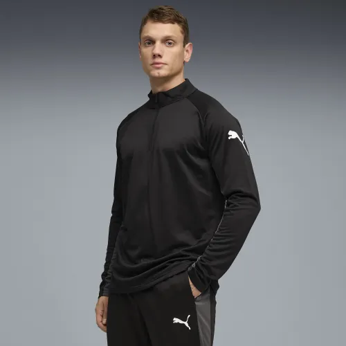 IndividualLIGA Quarter-Zip Top Slim Men in (//) | Size Large - PUMA - Modalova