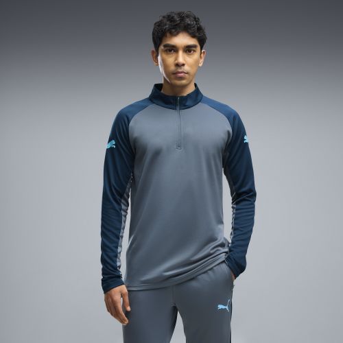 Maglia con zip individualLIGA da uomo, Abbigliamento, Blu, S - PUMA - Modalova