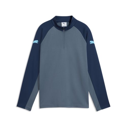 Maglia con zip corta IndividualLIGA per ragazzi, Accessori, Blu, 15-16Y - PUMA - Modalova