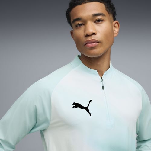 Top da calcio con zip Individual Lightspeed Ultimate da uomo, Accessori, Blu, S - PUMA - Modalova