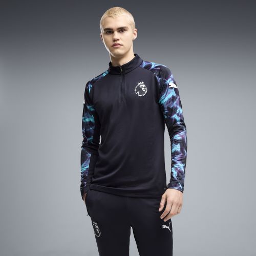 Top con zip Premier League Reactivity da uomo, Accessori, Blu, S - PUMA - Modalova