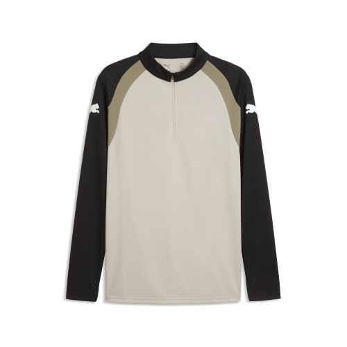 Maglia aderente a maniche lunghe con zip corta individualFINAL da uomo, Accessori, , XS - PUMA - Modalova