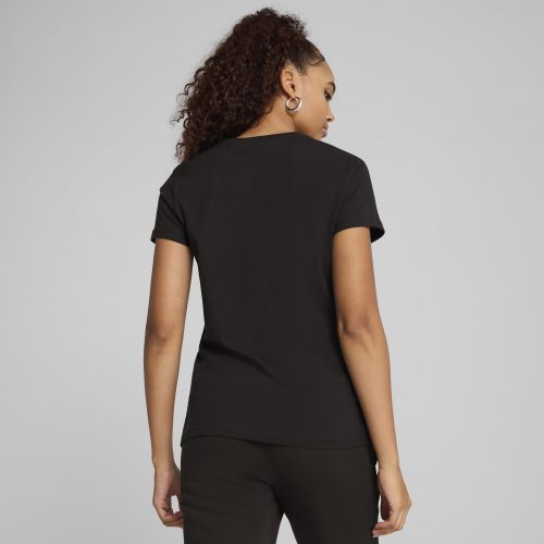 T-shirt con logo ESS No. 1 da donna, Abbigliamento, Nero, XXS - PUMA - Modalova