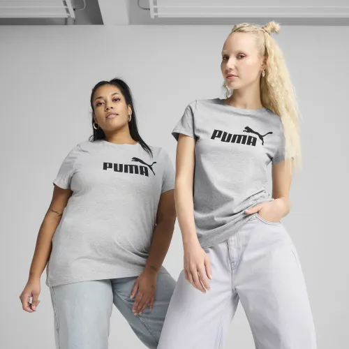 ESS No. 1 Logo T-Shirt Women in Gray () | Size Large - PUMA - Modalova