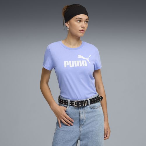 T-shirt con logo ESS N. 1 da donna, Abbigliamento, Viola, S - PUMA - Modalova
