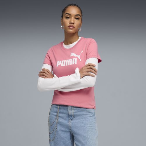 Camiseta ESS No. 1 Logo para mujer, Ropa, Rosa, XS - PUMA - Modalova