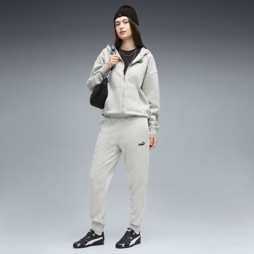 Essentials Small No. 1 Logo Sweatpants Women in Gray | Size Large - PUMA - Modalova