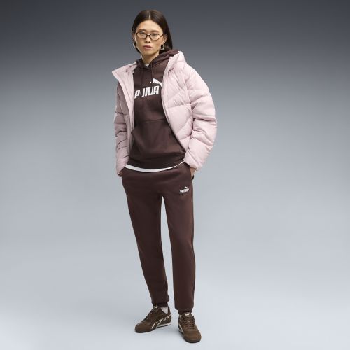 ESS Small No. 1 Logo Sweatpants Women in Brown | Size Large - PUMA - Modalova