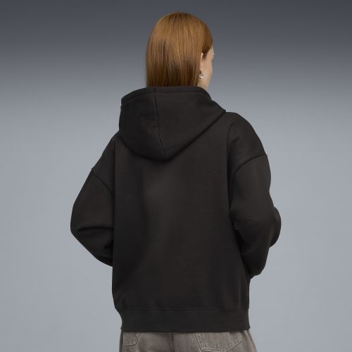 Felpa con cappuccio e zip integrale con logo ESS N. 1 Comfort da donna, Abbigliamento, Nero, XXS - PUMA - Modalova