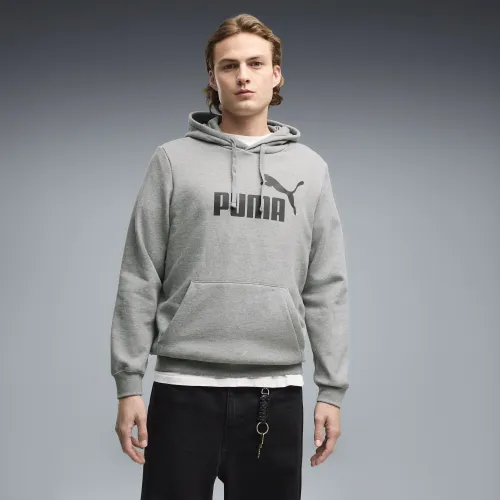 Essentials No. 1 Logo Hoodie Men in Gray () | Size Large - PUMA - Modalova