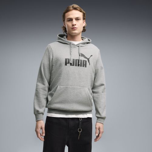 Essentials No. 1 Logo Hoodie Men in Gray | Size Large - PUMA - Modalova