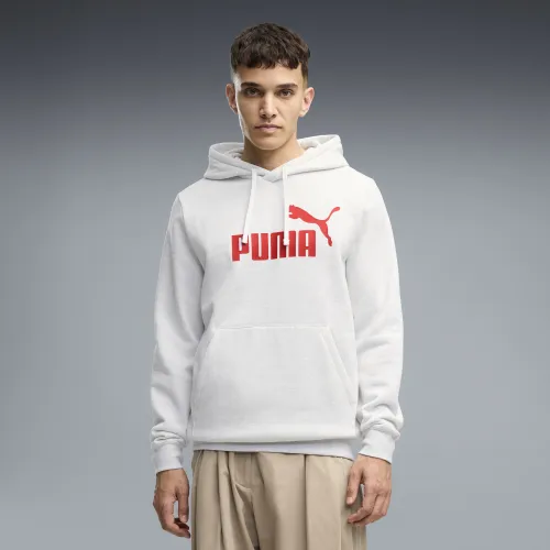 Felpa con cappuccio Essentials con logo N. 1 da uomo, Accessori, Bianco, S - PUMA - Modalova