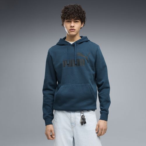 Essentials No. 1 Logo Hoodie Men in Blue | Size Large - PUMA - Modalova