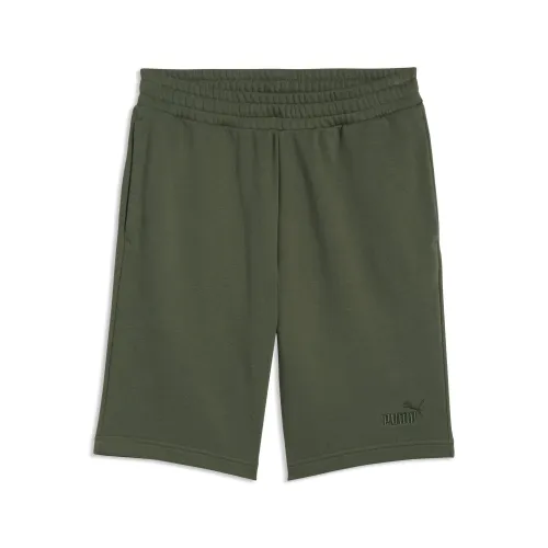 Essentials No. 1 Logo 10" Shorts Men in Green () | Size Medium - PUMA - Modalova