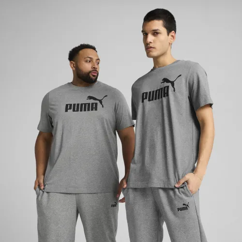 Essentials No. 1 Logo T-Shirt Men in Gray () | Size Large - PUMA - Modalova
