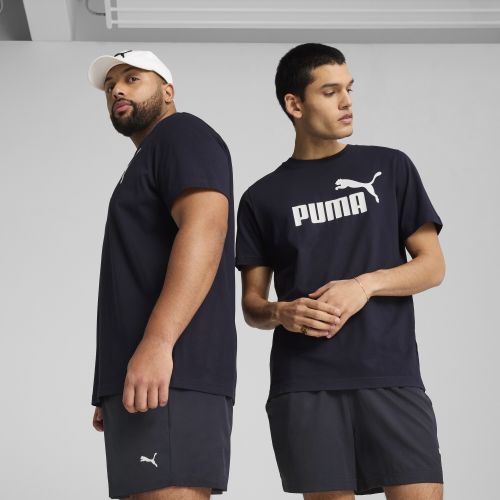Essentials No. 1 Logo T-Shirt Men in Blue | Size Large - PUMA - Modalova