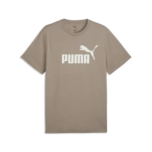 ESS No. 1 Logo T-Shirt Men in Beige () | Size Medium - PUMA - Modalova